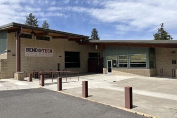 Bend Technical Academy's campus, where Deschutes River High School will open next fall. / Photo Credit: Sage Erickson