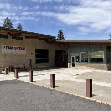 Bend Technical Academy's campus, where Deschutes River High School will open next fall. / Photo Credit: Sage Erickson