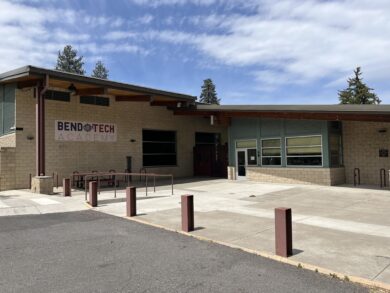 Bend Technical Academy's campus, where Deschutes River High School will open next fall. / Photo Credit: Sage Erickson